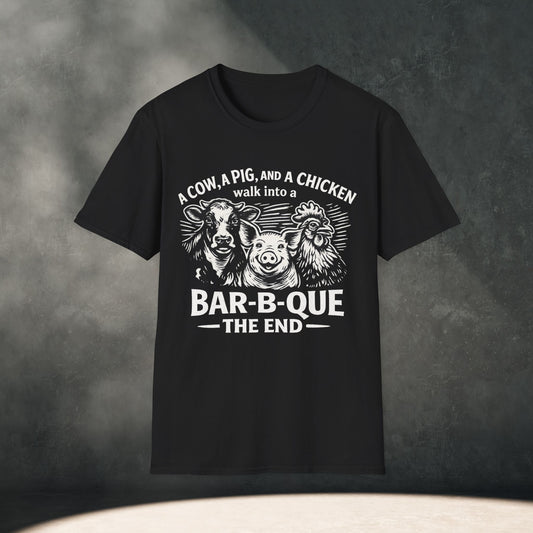 Cow Pig Chicken BBQ T-Shirt