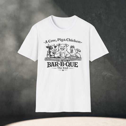 Cow Pig Chicken BBQ T-Shirt