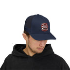 MGH Snapback Trucker Cap — Vintage Badge Logo (embroidery)