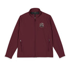 Embroidered Floral Crest Soft Shell Jacket – Men's Windproof Port Authority