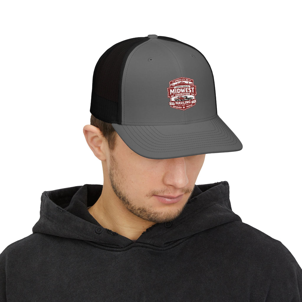 Midwest Hauling Co. Embroidered Trucker Cap