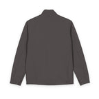 Men's Soft Shell Jacket — Chest Floral Cluster Embroidered Design