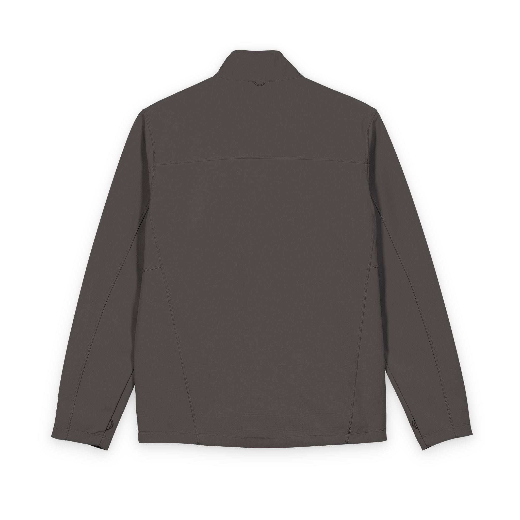 Men's Soft Shell Jacket — Chest Floral Cluster Embroidered Design