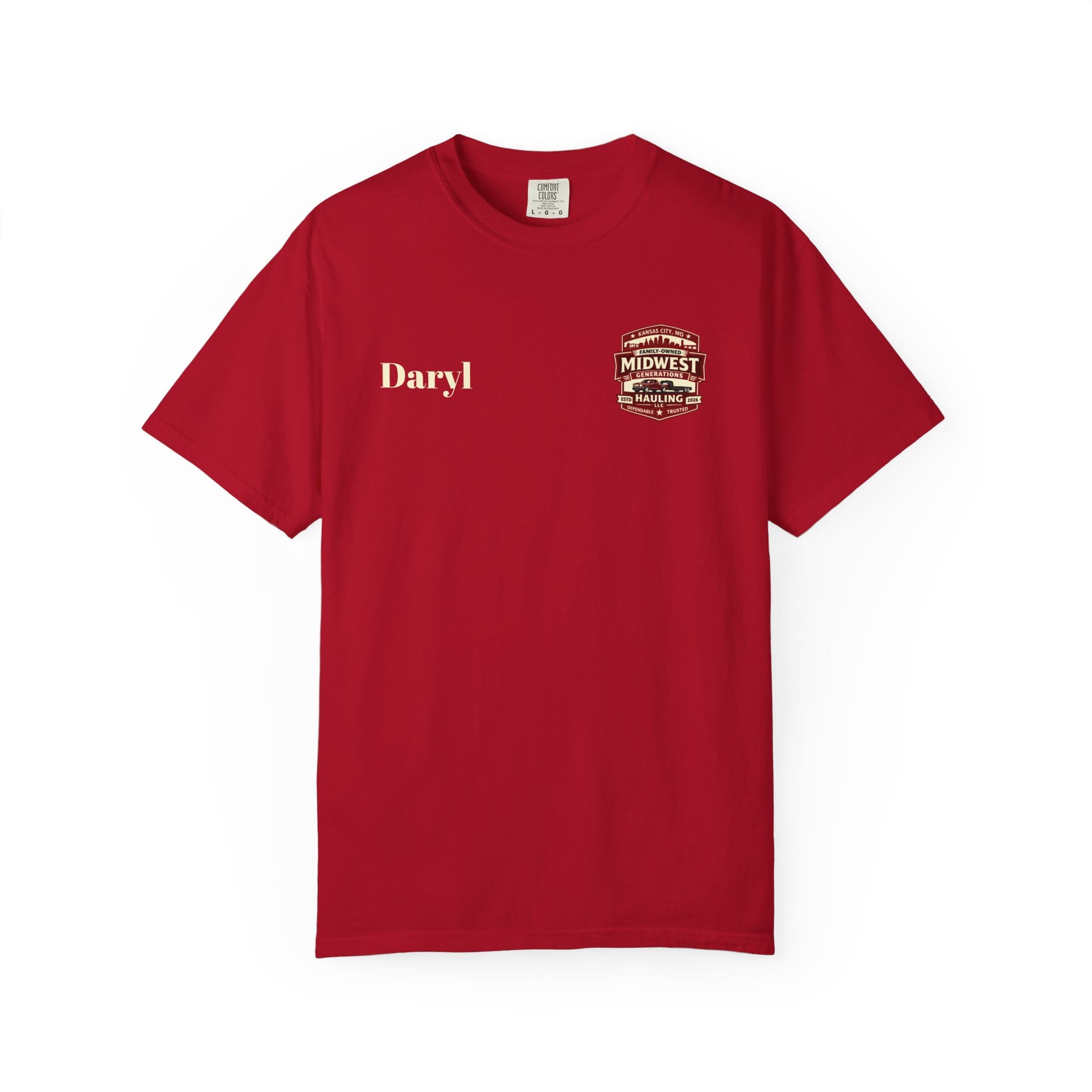 MGH Comfort Colors (Front & Back) - Daryl