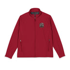 Embroidered Floral Crest Soft Shell Jacket – Men's Windproof Port Authority