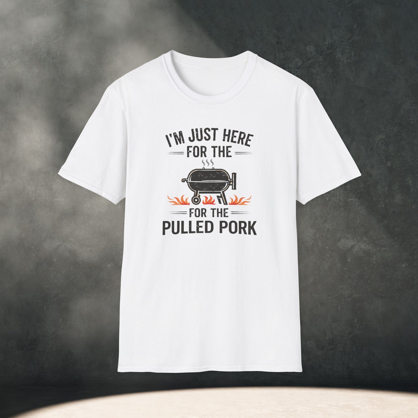 Just Here for the Pulled Pork T-Shirt