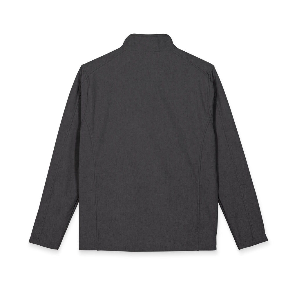 Embroidered Floral Crest Soft Shell Jacket – Men's Windproof Port Authority