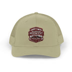 MGH Snapback Trucker Cap — Vintage Badge Logo (embroidery)