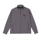 Embroidered Floral Crest Soft Shell Jacket – Men's Windproof Port Authority