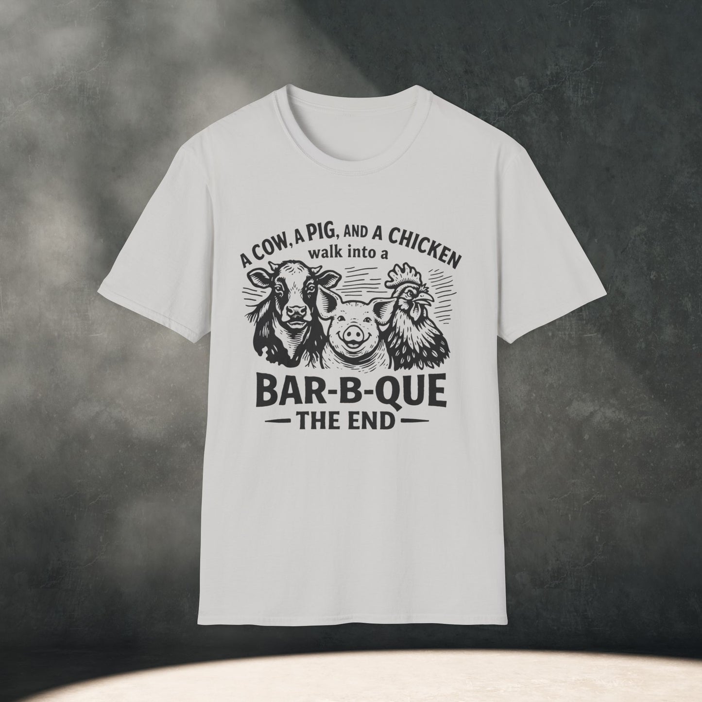 Cow Pig Chicken BBQ T-Shirt