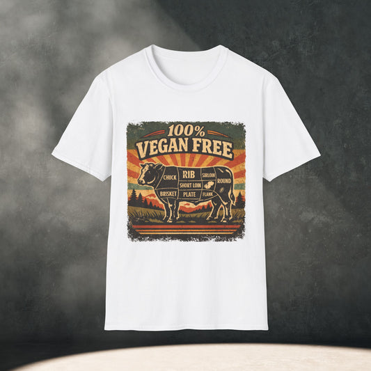 100% Vegan Free T-Shirt