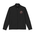 Men's Soft Shell Jacket — Chest Floral Cluster Embroidered Design