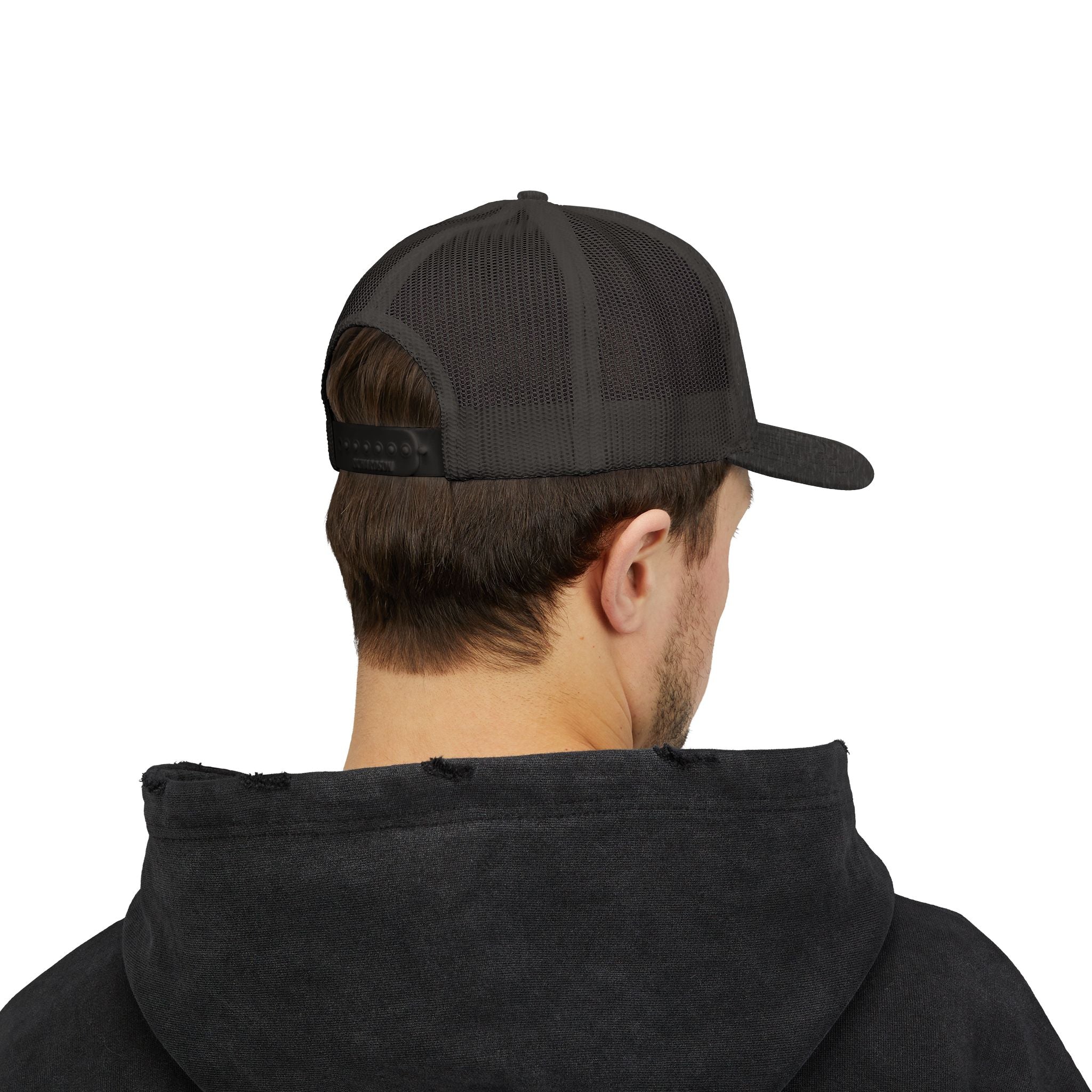 MGH Snapback Trucker Cap — Vintage Badge Logo (embroidery)