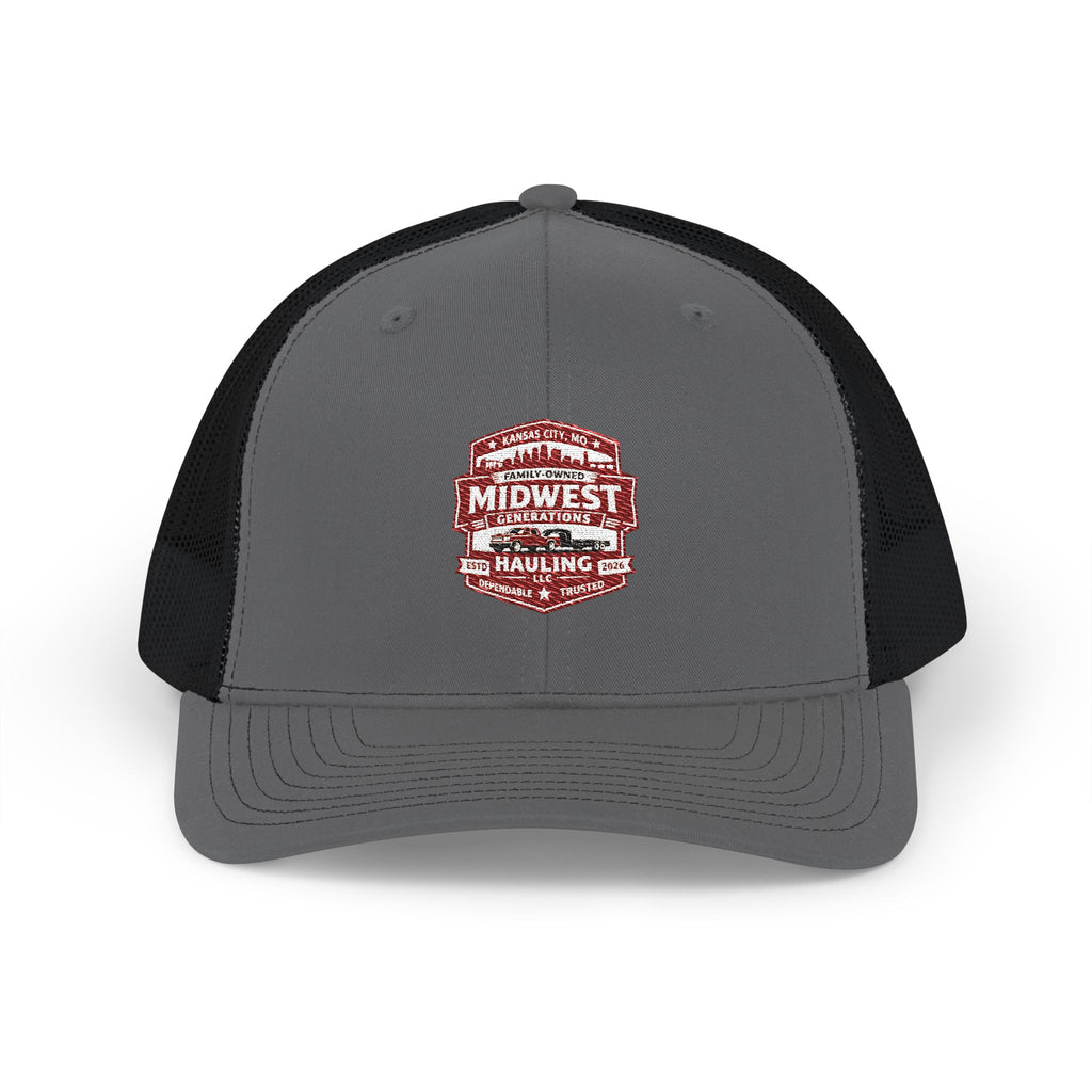 Midwest Hauling Co. Embroidered Trucker Cap