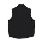 Washed Duck Cloth Work Vest – Embroidered Chest Patch, Durable Outdoor Utility Vest