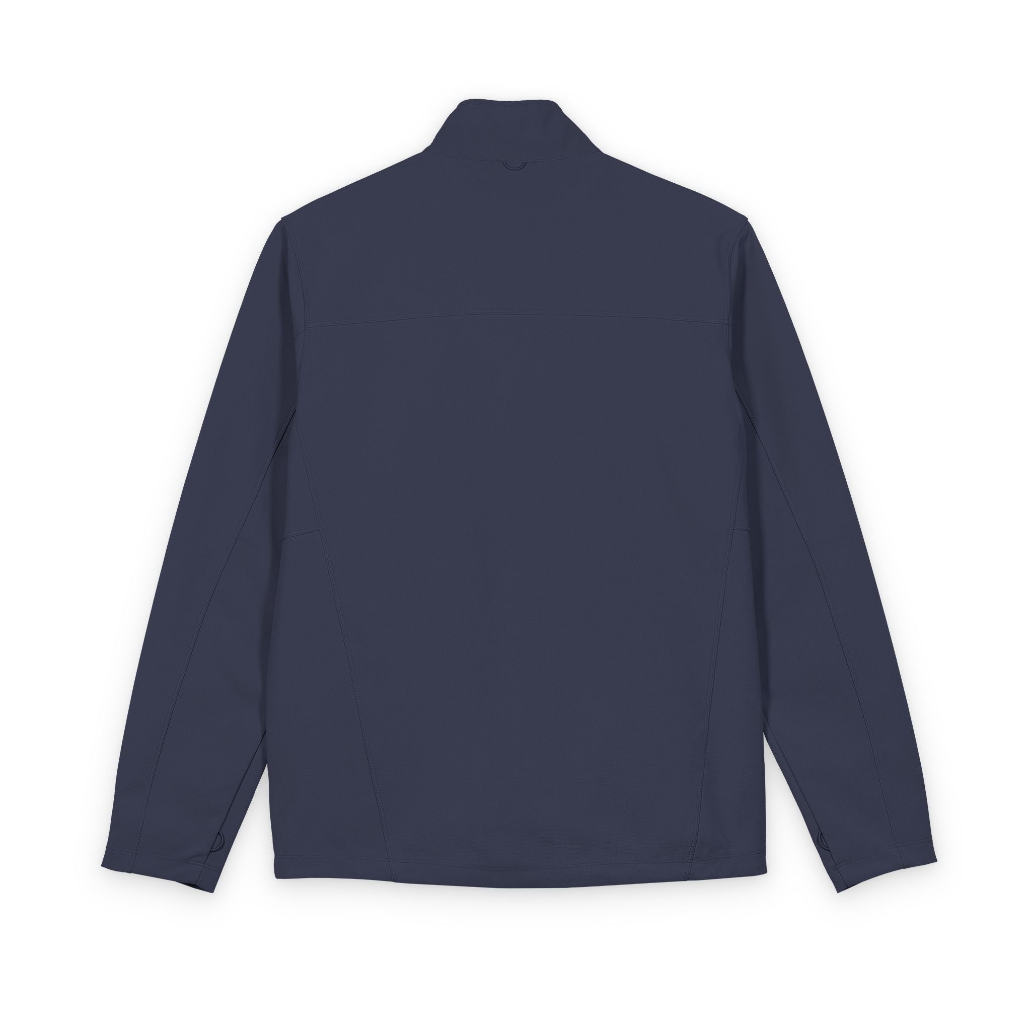 Men's Soft Shell Jacket — Chest Floral Cluster Embroidered Design