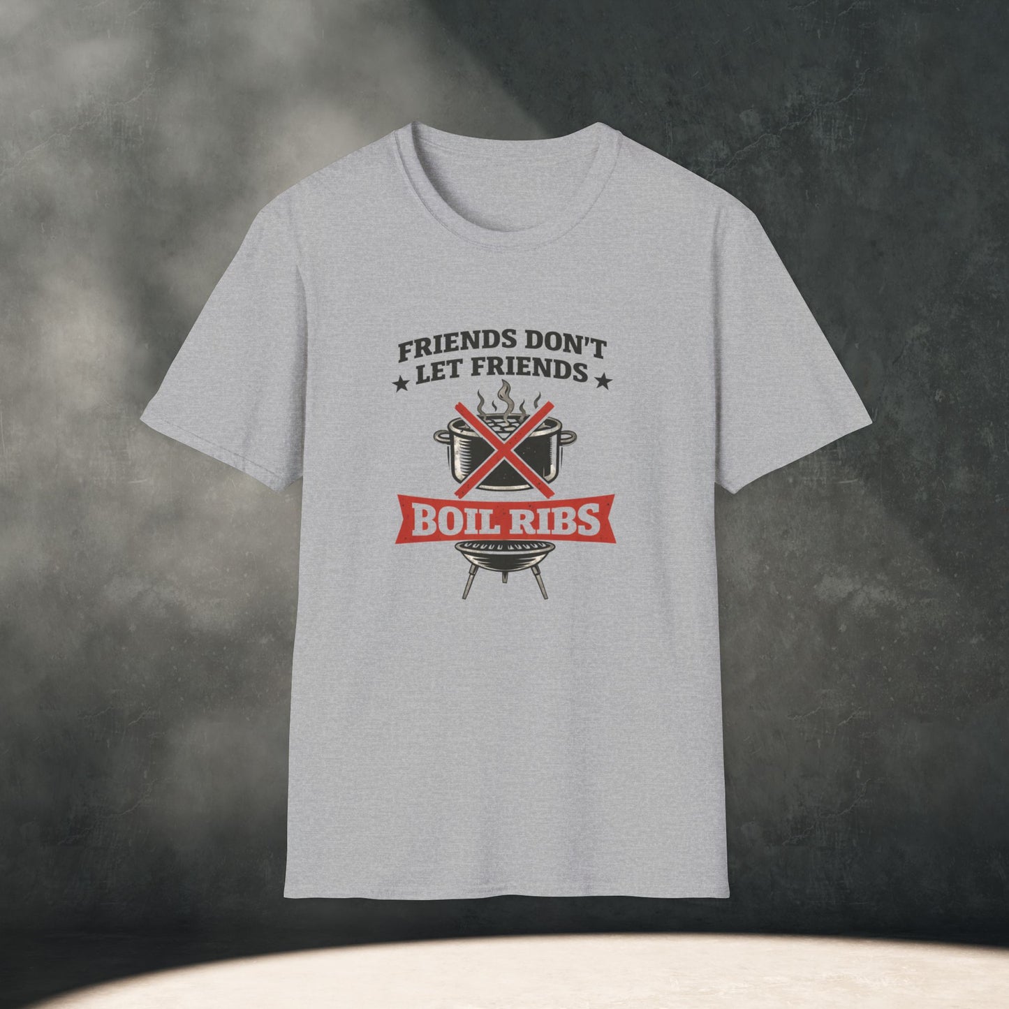 Friends Don't Let Friends Boil Ribs T-Shirt