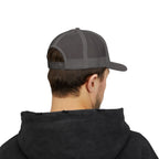 MGH Snapback Trucker Cap — Vintage Badge Logo (embroidery)