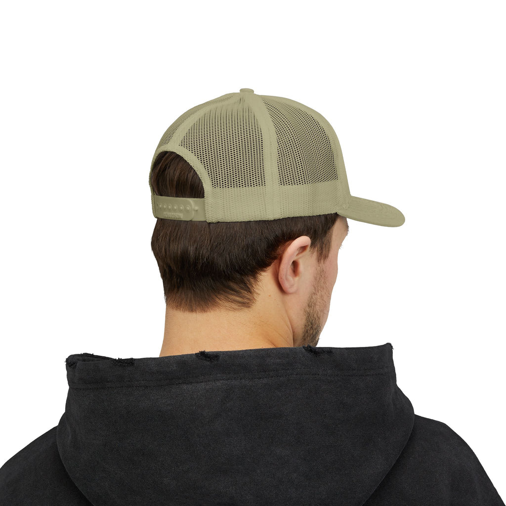 MGH Snapback Trucker Cap — Vintage Badge Logo (embroidery)