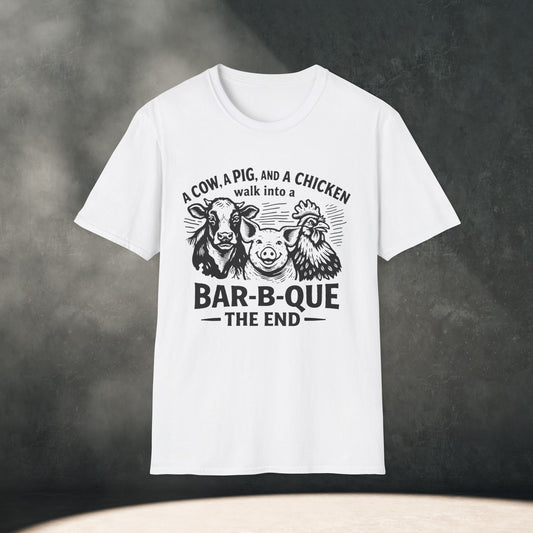 Cow Pig Chicken BBQ T-Shirt