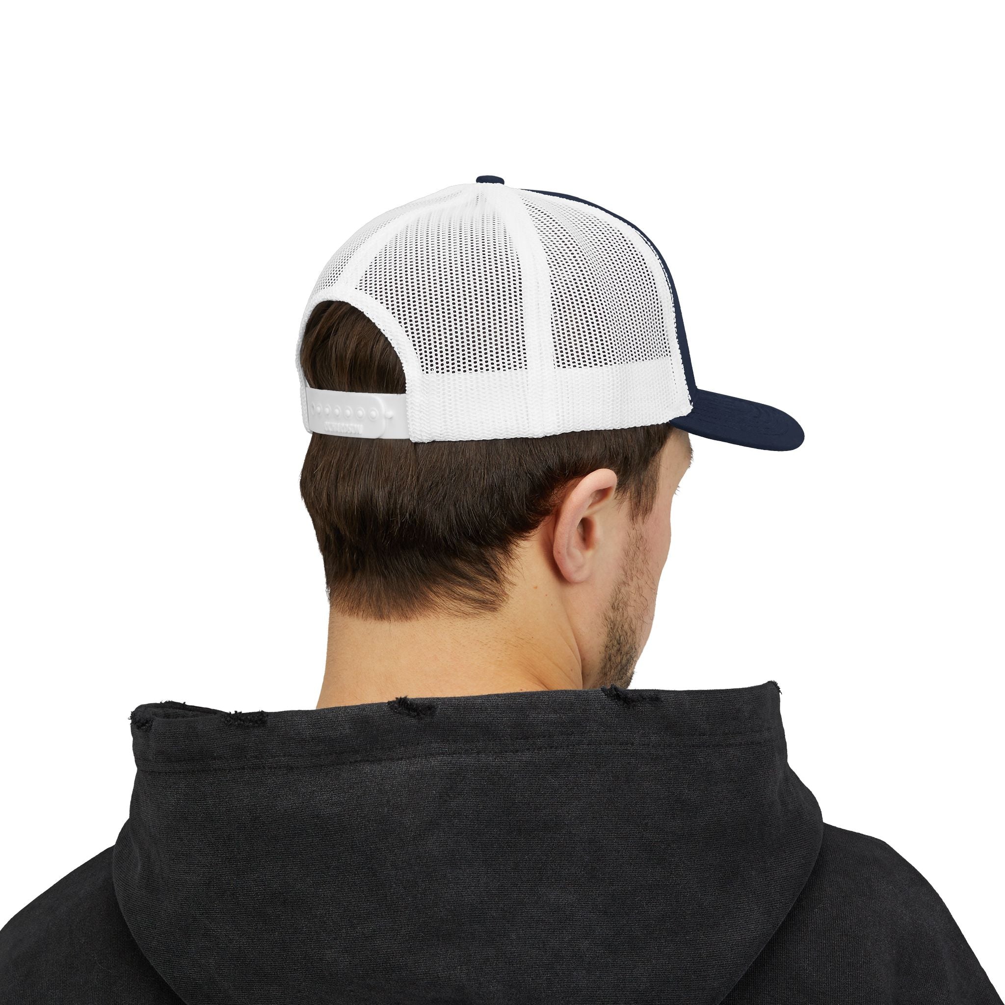 MGH Snapback Trucker Cap — Vintage Badge Logo (embroidery)