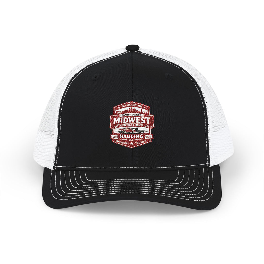 Midwest Hauling Co. Embroidered Trucker Cap