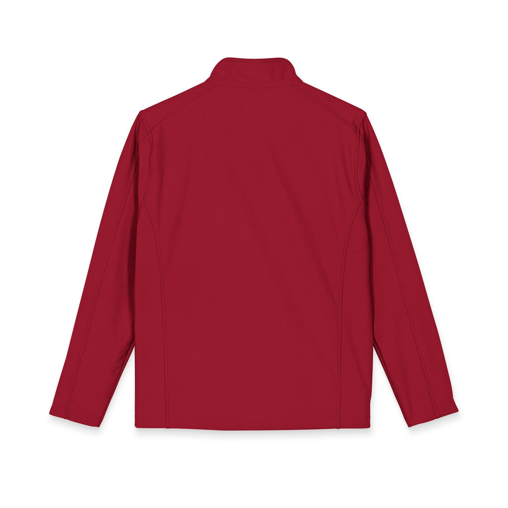 Embroidered Floral Crest Soft Shell Jacket – Men's Windproof Port Authority