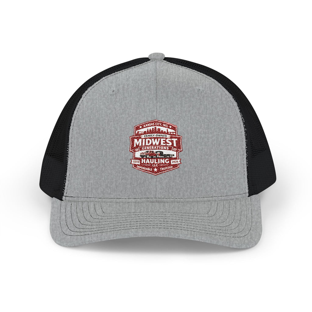 Midwest Hauling Co. Embroidered Trucker Cap