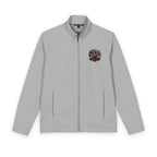 Men's Soft Shell Jacket — Chest Floral Cluster Embroidered Design