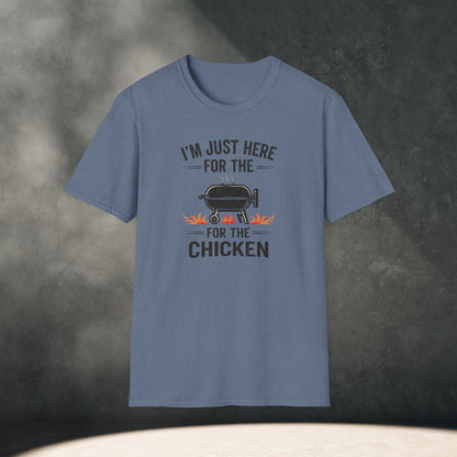 Just Here for the Chicken T-Shirt