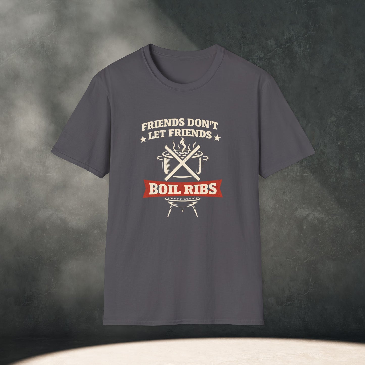 Friends Don't Let Friends Boil Ribs T-Shirt
