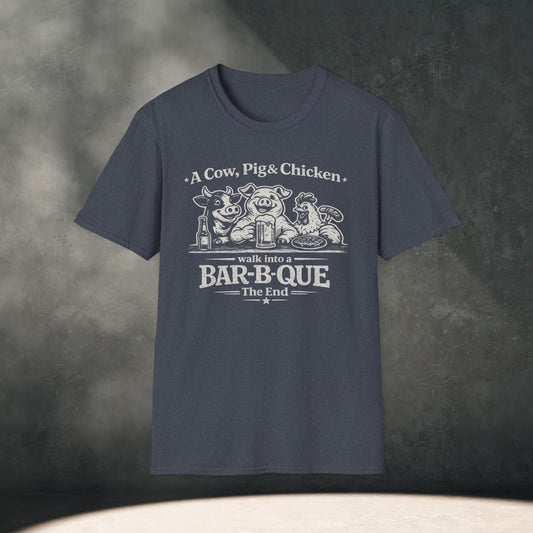 Cow Pig Chicken BBQ T-Shirt