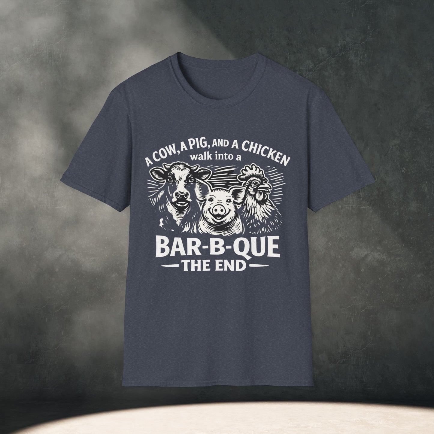 Cow Pig Chicken BBQ T-Shirt