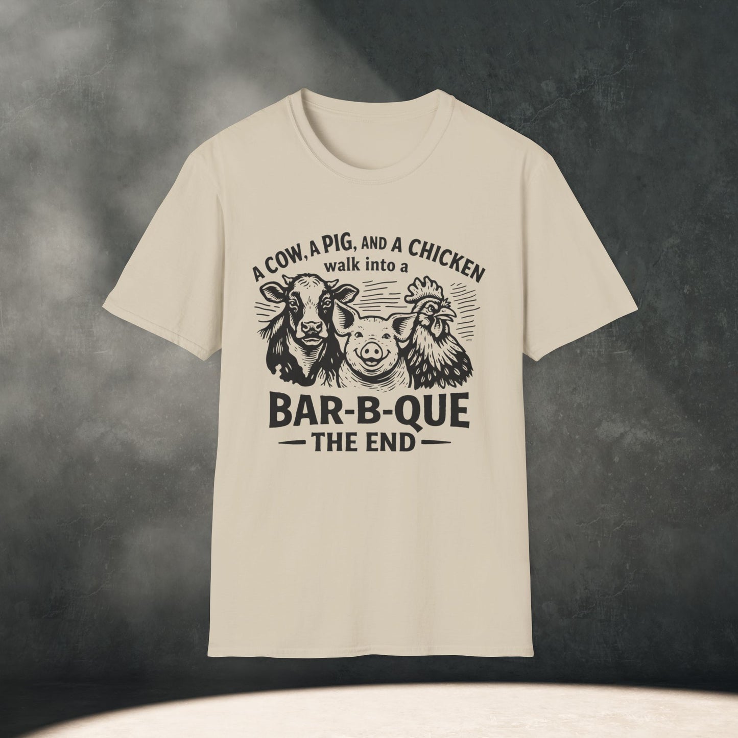 Cow Pig Chicken BBQ T-Shirt