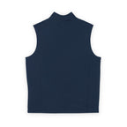 Men's Soft Shell Vest — Subtle Red & White Pixel Patch (embroidered)