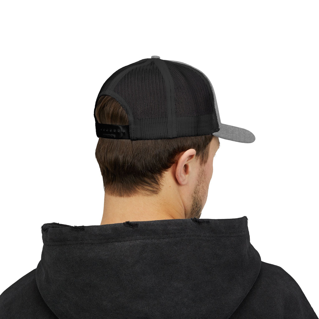 MGH Snapback Trucker Cap — Vintage Badge Logo (embroidery)