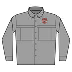 Men's Long Sleeve UV Work Shirt — Embroidered ‘Hometown Movers’ Logo