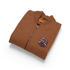 Washed Duck Cloth Work Vest – Embroidered Chest Patch, Durable Outdoor Utility Vest