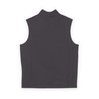 Men's Soft Shell Vest — Subtle Red & White Pixel Patch (embroidered)