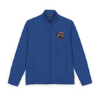 Men's Soft Shell Jacket — Chest Floral Cluster Embroidered Design