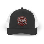 MGH Snapback Trucker Cap — Vintage Badge Logo (embroidery)