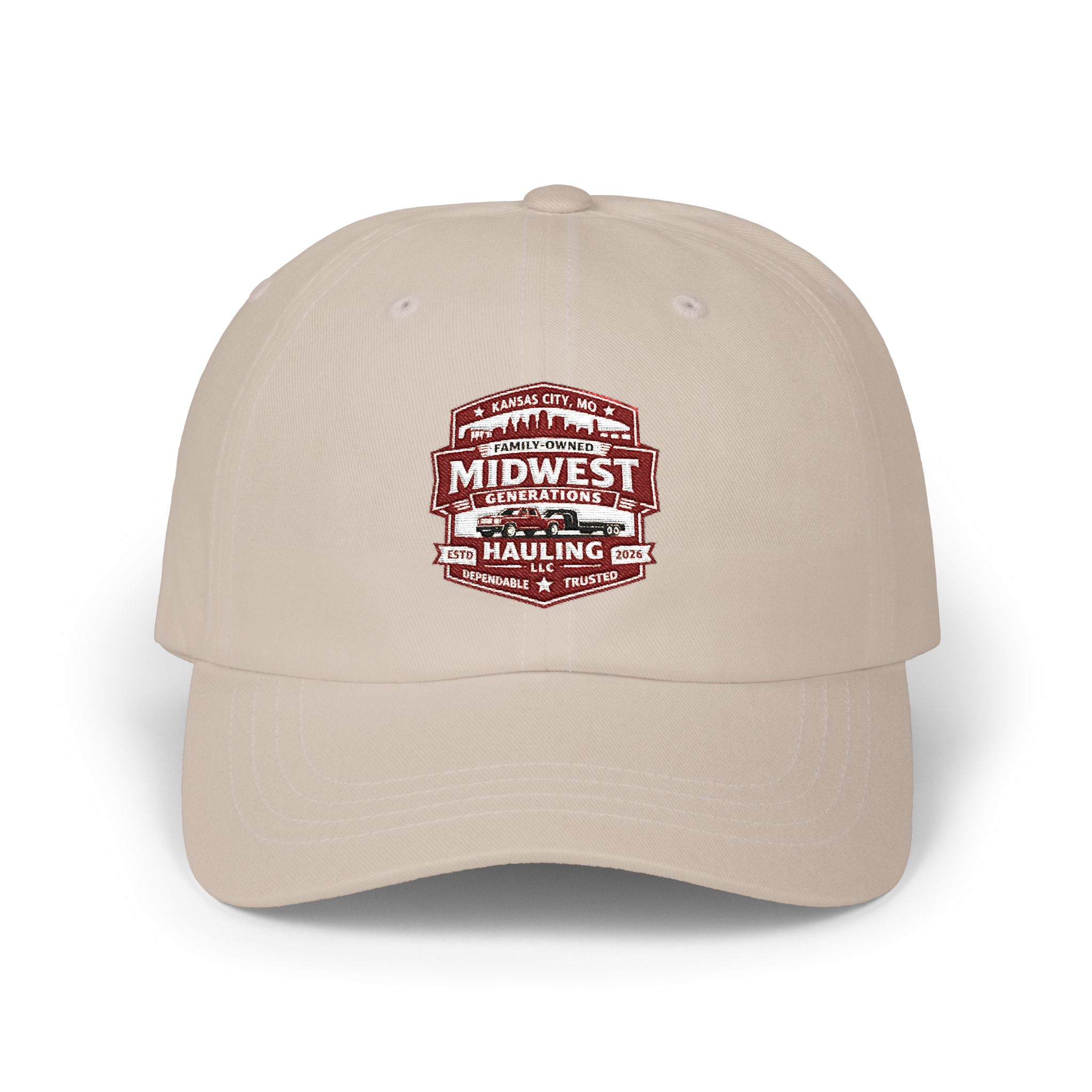 MGH - Dad Cap Vintage Badge Hat (embroidery)