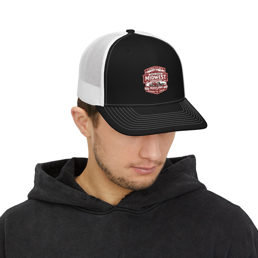 Midwest Hauling Co. Embroidered Trucker Cap