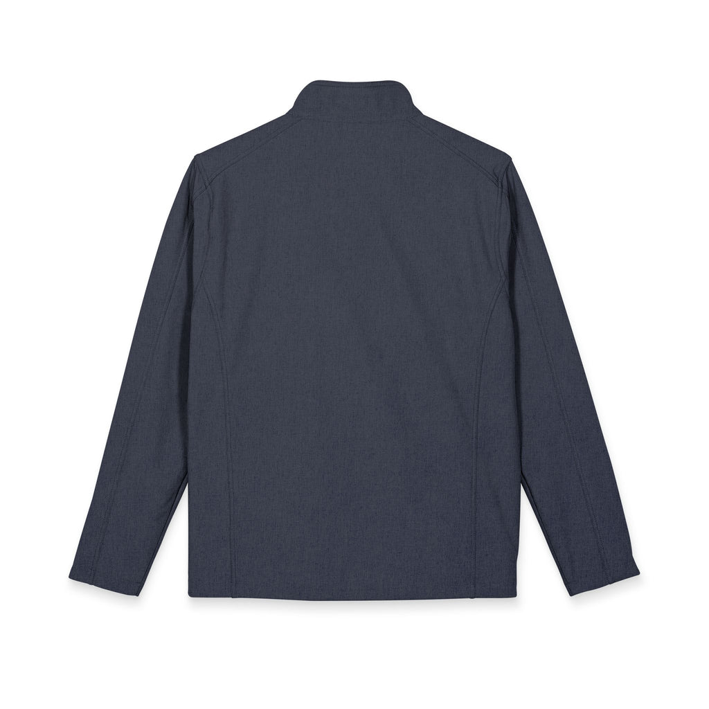 Embroidered Floral Crest Soft Shell Jacket – Men's Windproof Port Authority