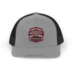 MGH Snapback Trucker Cap — Vintage Badge Logo (embroidery)