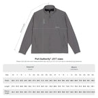 Embroidered Floral Crest Soft Shell Jacket – Men's Windproof Port Authority