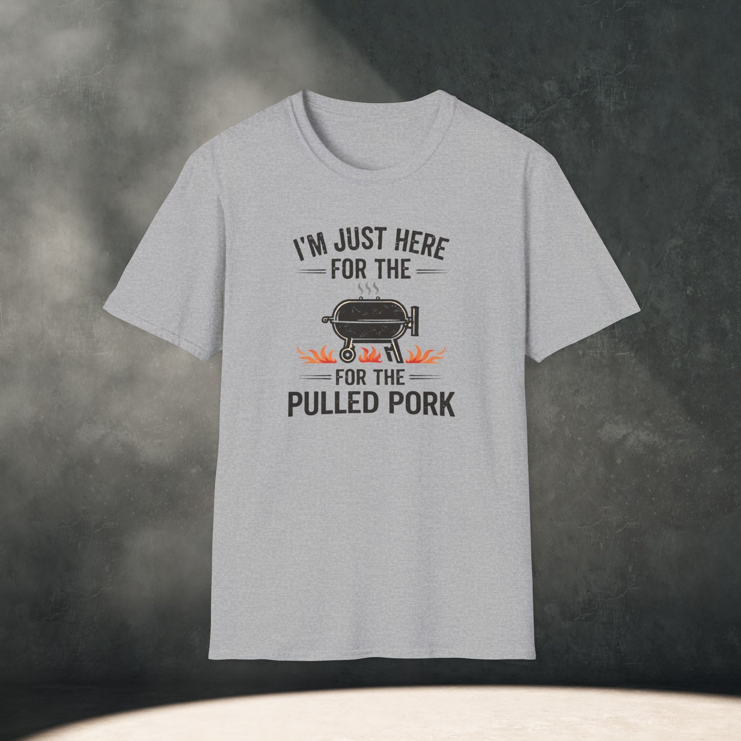 Just Here for the Pulled Pork T-Shirt