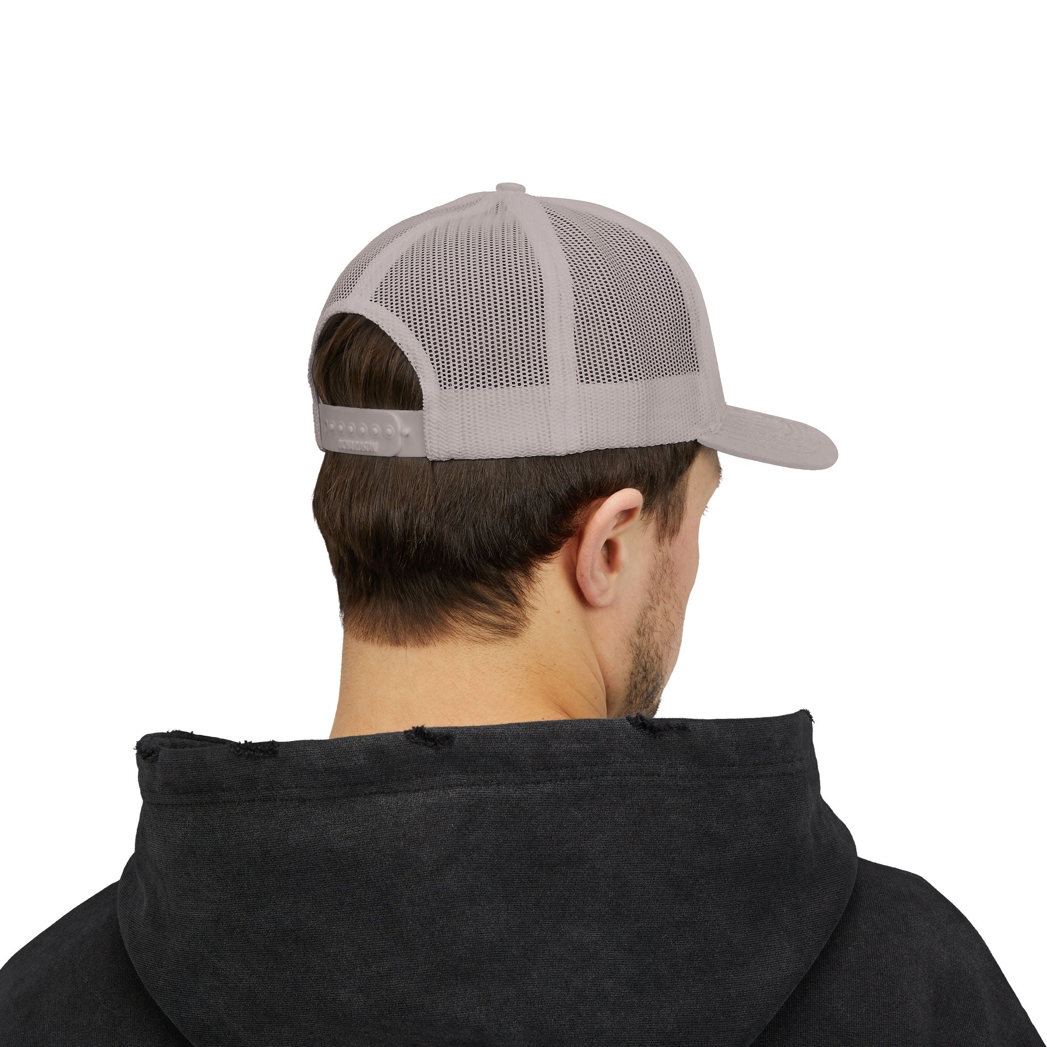 MGH Snapback Trucker Cap — Vintage Badge Logo (embroidery)