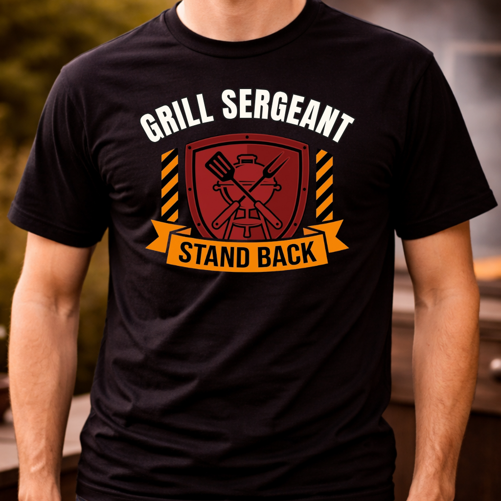 Grill Sergeant - Stand Back T-Shirt