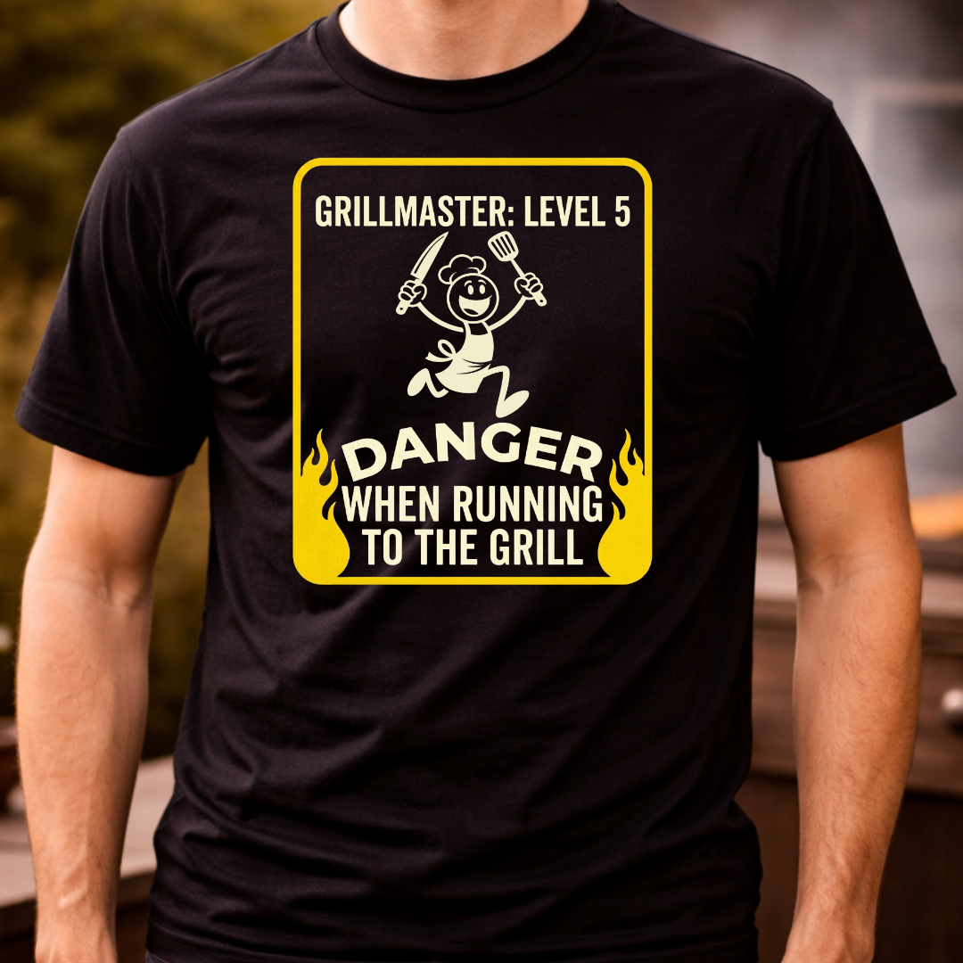 Danger When Running to Grill T-Shirt